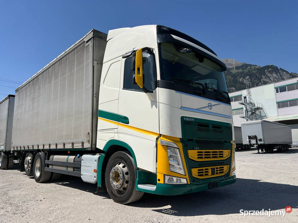 Firanka 18pal 3osiowy Volvo FH 420 Eur 6 z winda Samochody ciężarowe mazowieckie Warszawa