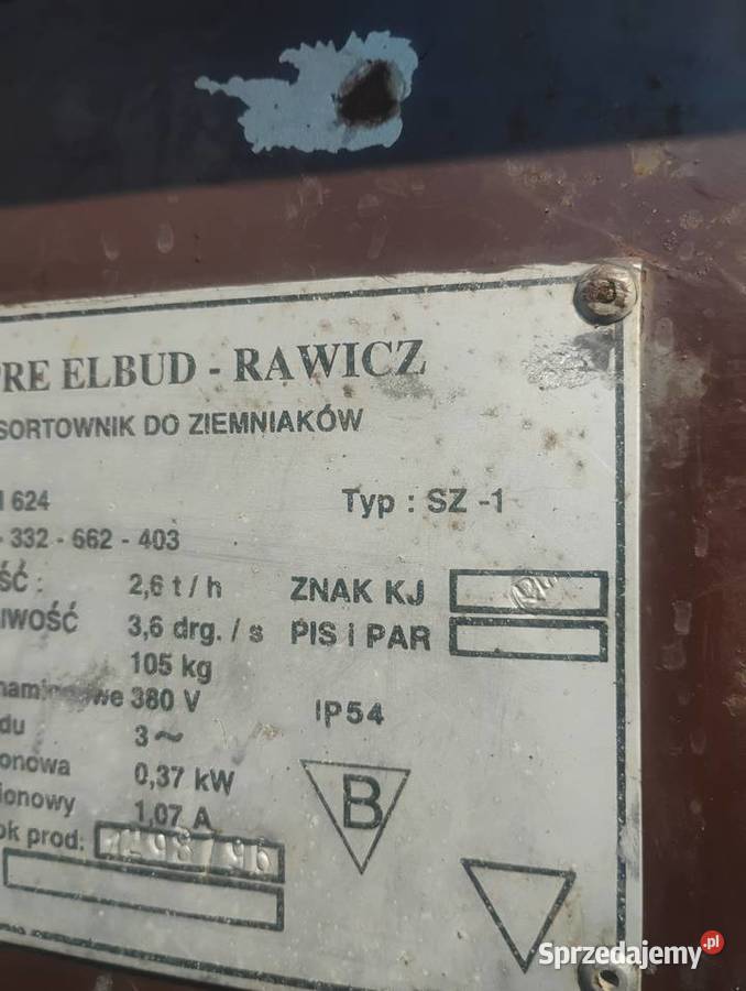 Sortownik do ziemniaków Rawicz Sortowniki Sortowniki Pilica