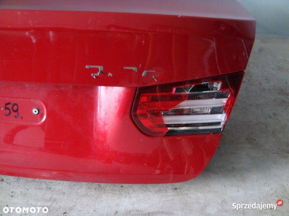 KLAPA BAGAŻNIKA BMW 3 F30 SEDAN świętokrzyskie Włoszczowa