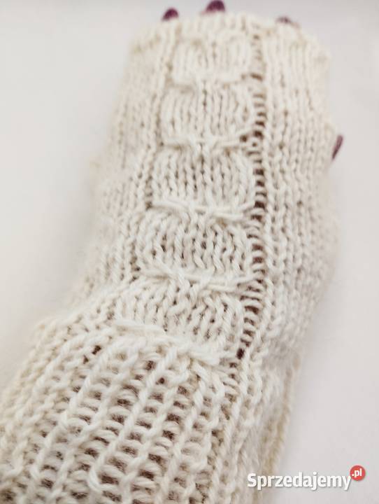 Mitenki rękawiczki handmade 100 ALPAKA Dla kobiet warmińsko-mazurskie Olsztyn