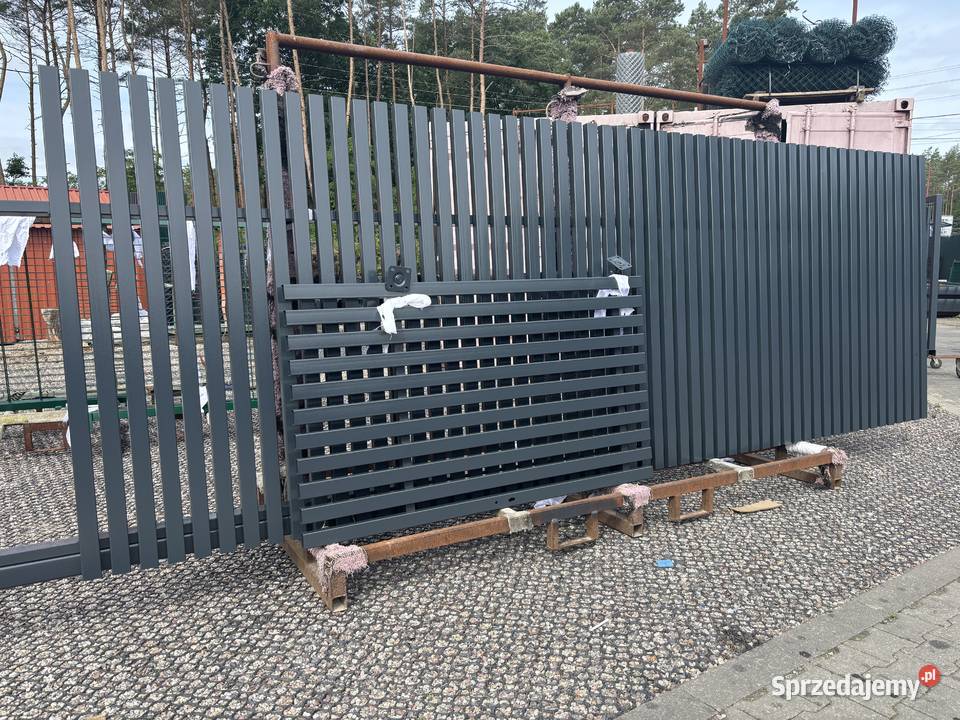 Brama Grzebieniowa H180 L5m KOMPLET Szczecin