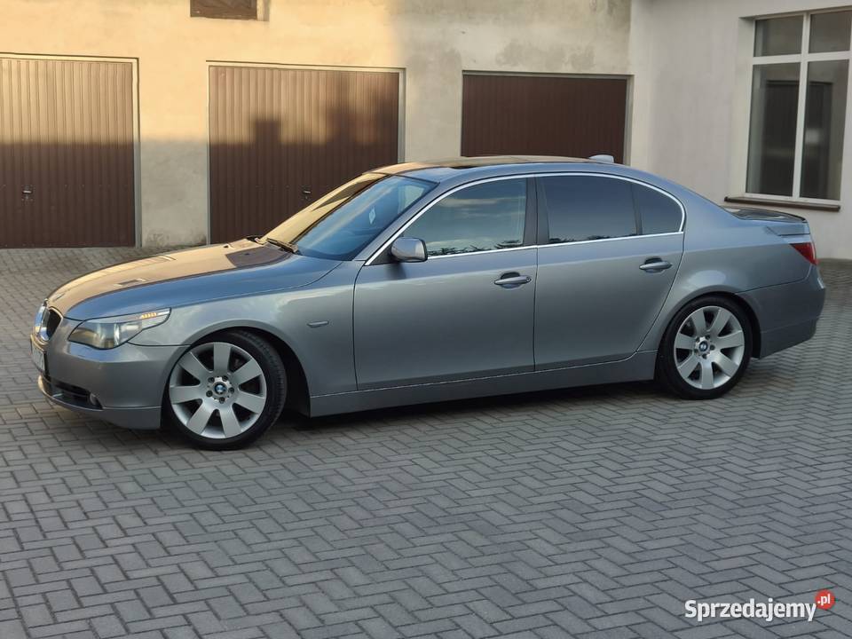 BMW E60 530D 218 Automat Komforty Bezwypadkowy 2997cm3 łódzkie Brzeziny