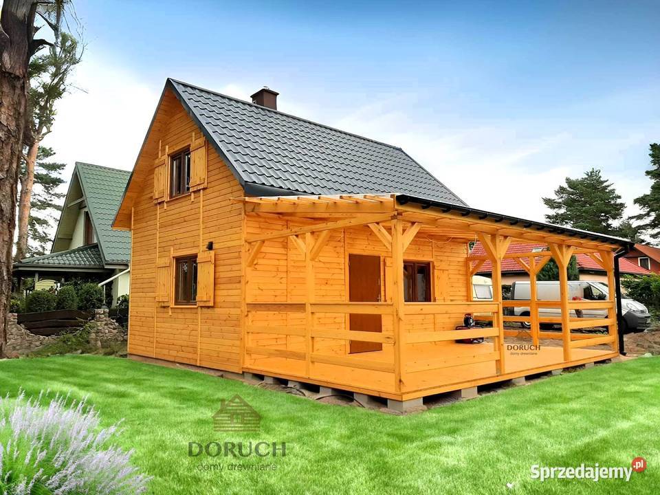 Całoroczny domek drewniany letniskowy z Gniezno