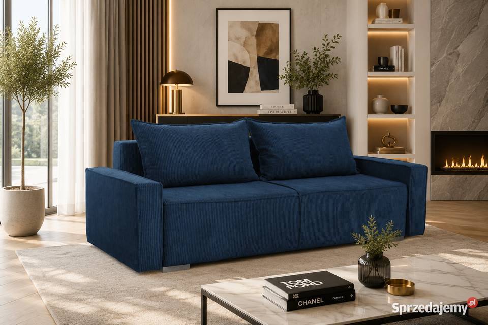 Sofa AMAZON na sprężynach bonell z pojemnikiem wielkopolskie