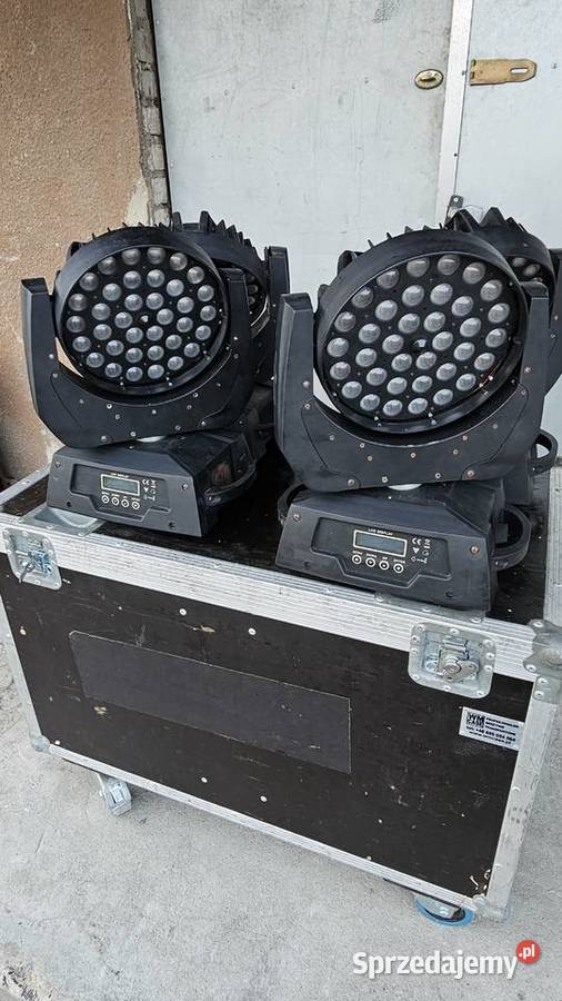 4x COLORSTAGE wash 36 X 18W 6in1 Rgbwauv case Sprzęt estradowy, studyjny i DJ-ski Kołobrzeg
