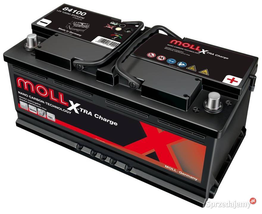 AKUMULATOR MOLL 100AH 850A XTRA CHARGE 84100 mazowieckie Radom