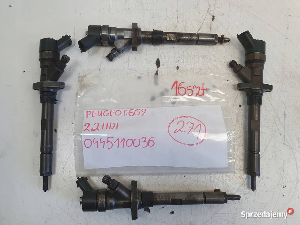 WTRYSKIWACZ Peugeot 807 C8 Phedra Ulysse 22 HDI lubelskie Chełm