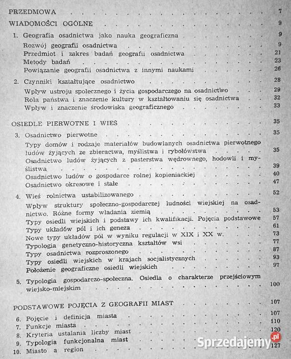 Geografia osadnictwa Zarys problematyki Maria lubelskie Chełm