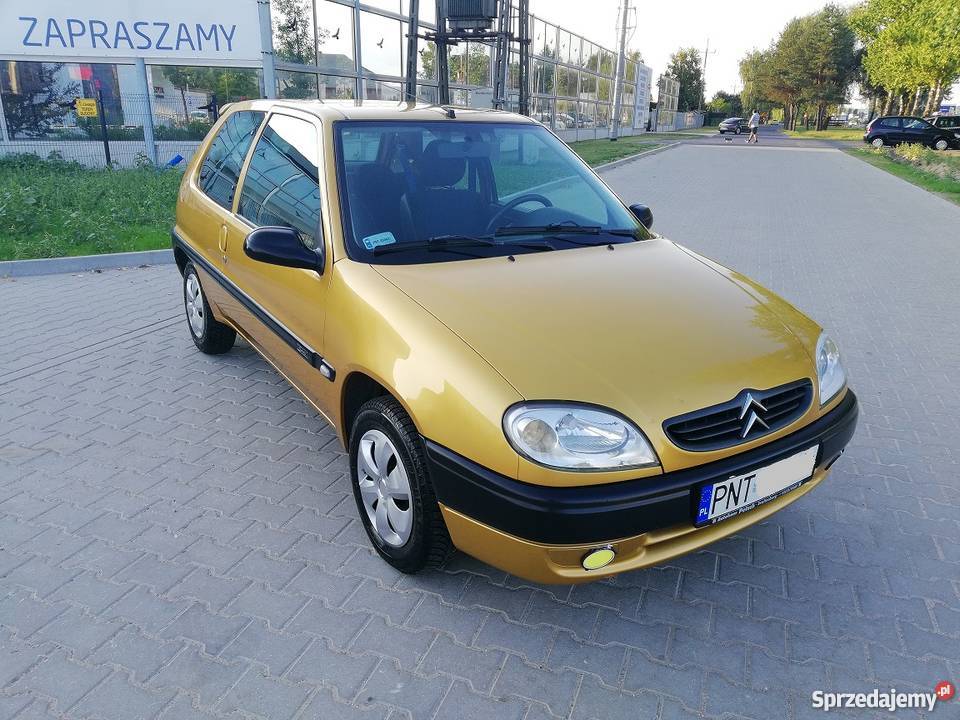 Citron Saxo 11Benzyna Lift ElSzyby Wspomagaie Poznań sprzedam