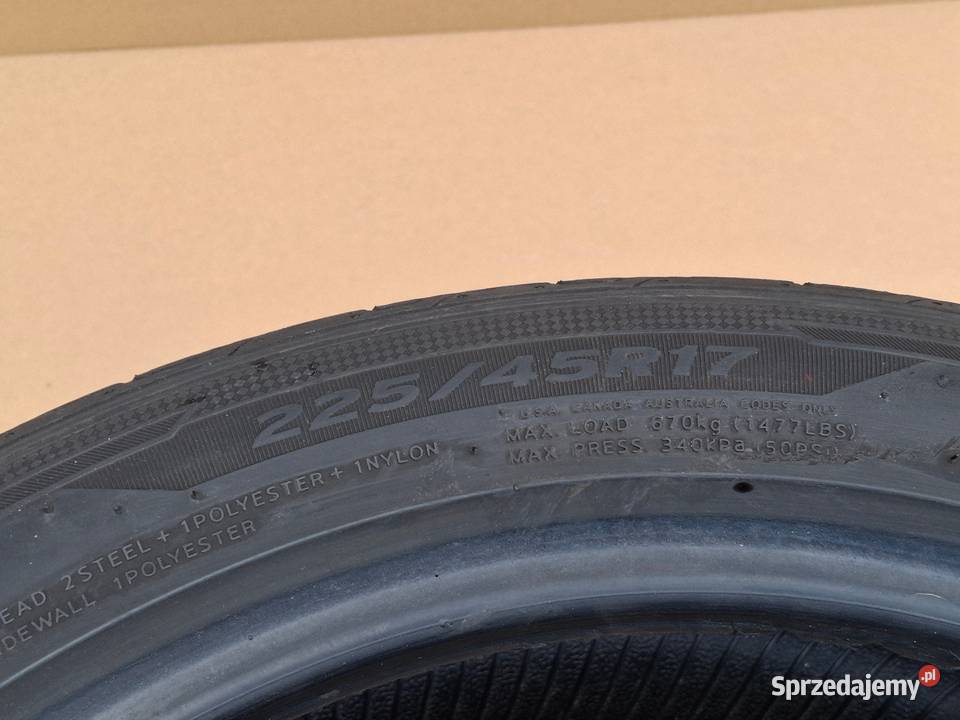 OPONY LETNIE HANKOOK VENTUS PRIME 3 22545R17 17cale Samochodowe lubuskie Bieleń