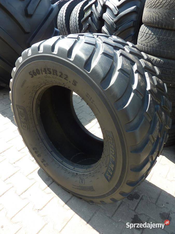 Opona używana rolnicza 56045R225 BKT FL693 1000 Opony podlaskie Zaścianki