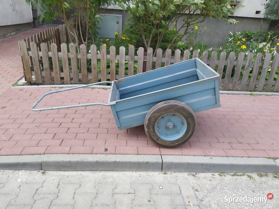 Wózek ogrodowy transportowy przyczepka Stomil Pozostałe Pruszków