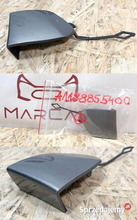 MERCEDES CLA W118 18 ZAŚLEPKA HAKA ZDERZAK PRZÓD Pleszew