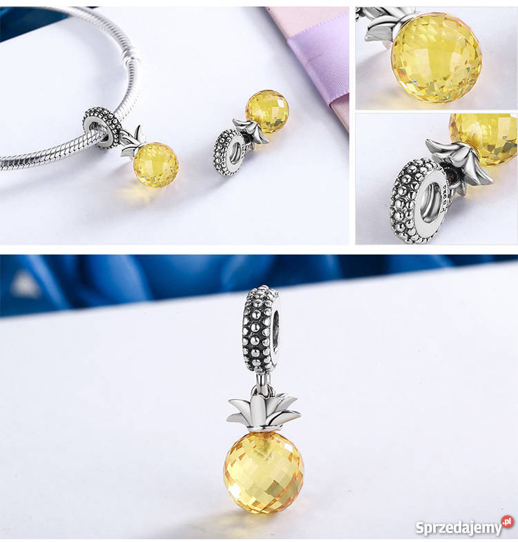Pandora Charms koralik zawieszka Pandora ananas Warszawa