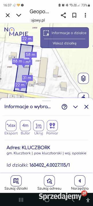 Działka budowlana w Kluczborku Kluczbork sprzedam