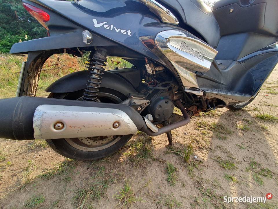 Skuter 125 Benelli Velvet silnik Yamahy kat B Benelli Częstochowa