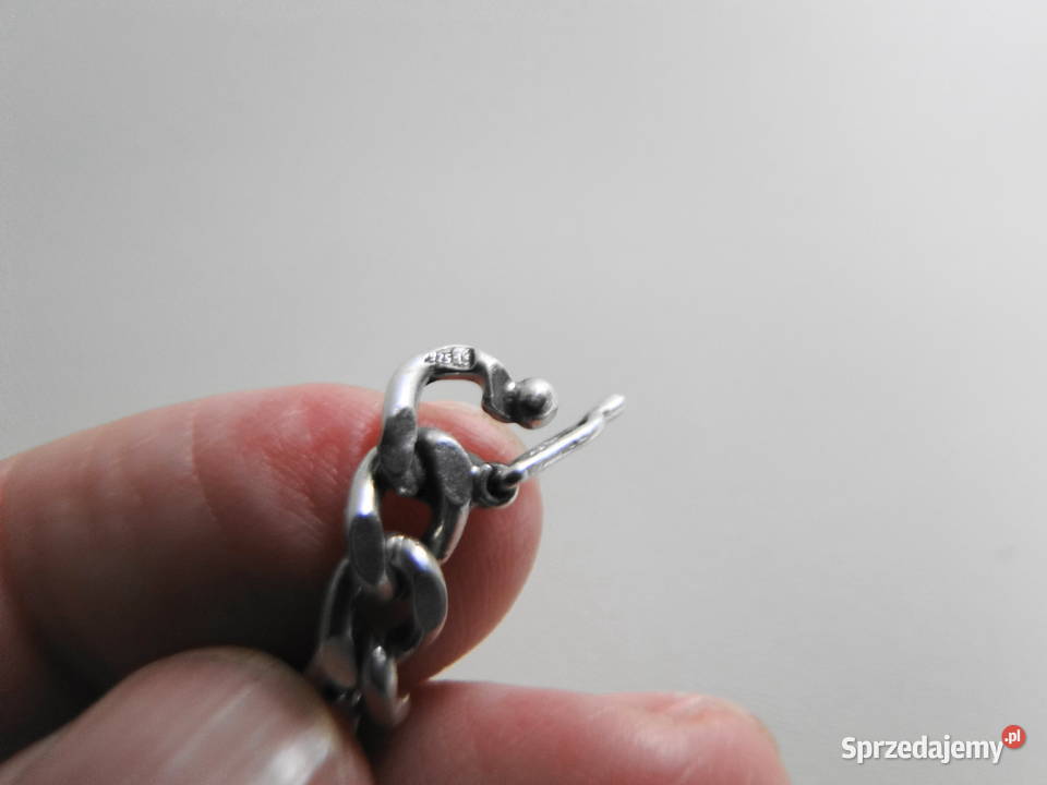 Stara solidna bransoletka srebro 925 mazowieckie Warszawa