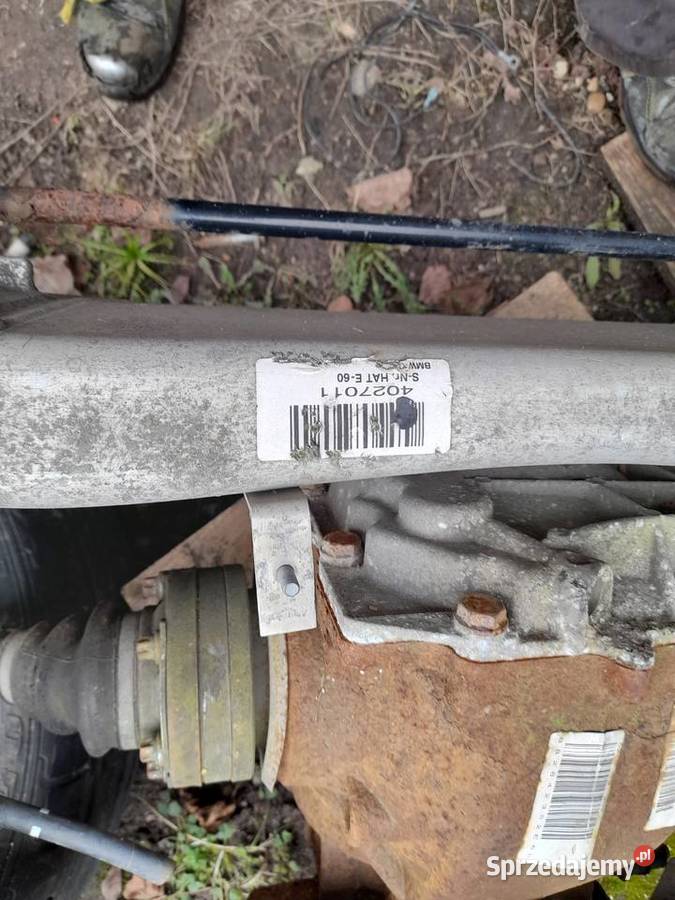 TYLNE ZAWIESZENIE BMW E60E61