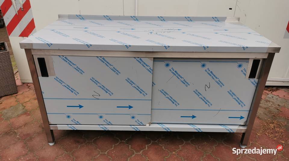 Stół gastronomiczny zabudowany 180x60x85 Słupia Kapitulna