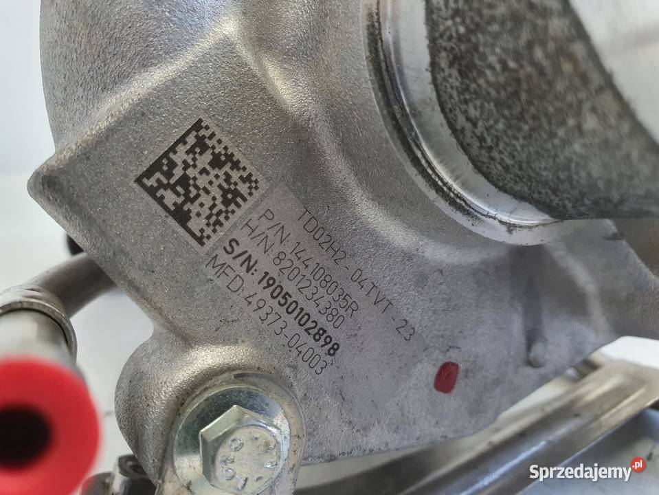 TURBOSPRĘŻARKA Dacia Sandero II 09 TCe turbo osobowe Rudka