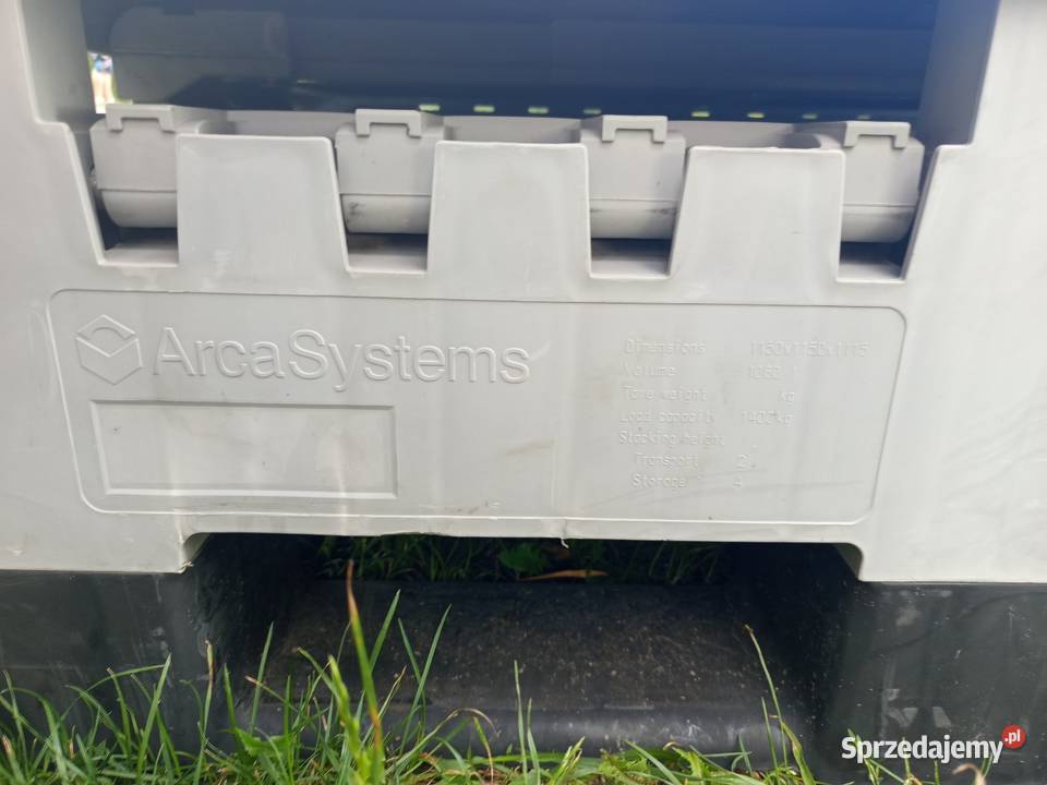 Skrzyniopaleta BIG BOX składany plastikowy 1000 mazowieckie Grójec