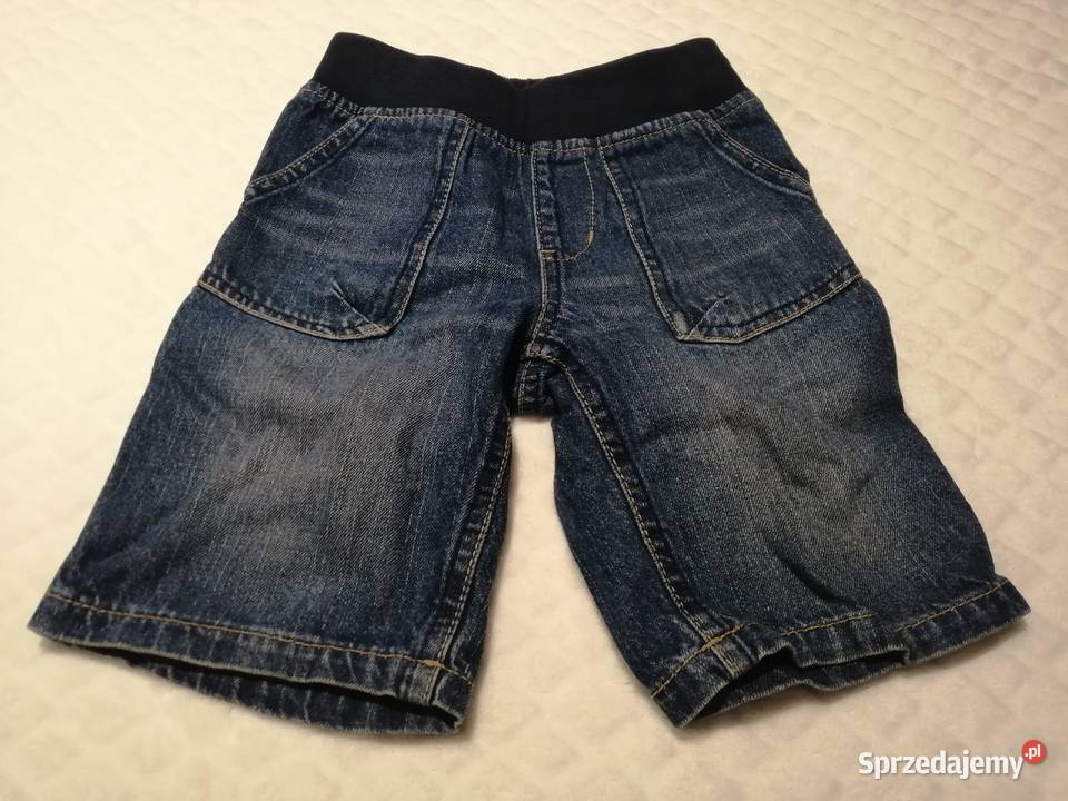 Krótkie spodenki dżinsowe chłopięce 92 1824m Czeladź
