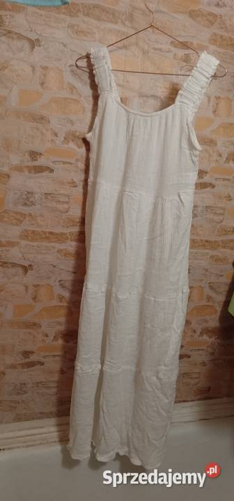 38M Długa biała sukienka letnia z Londynu NOWA małopolskie Kraków