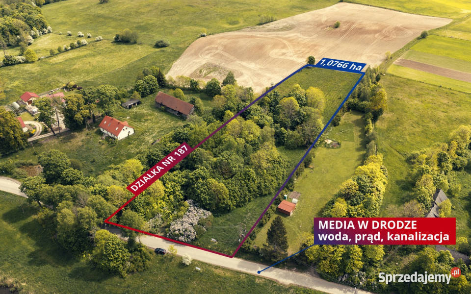 45 ha jeziorem Mazury Inwestycja sprzedam