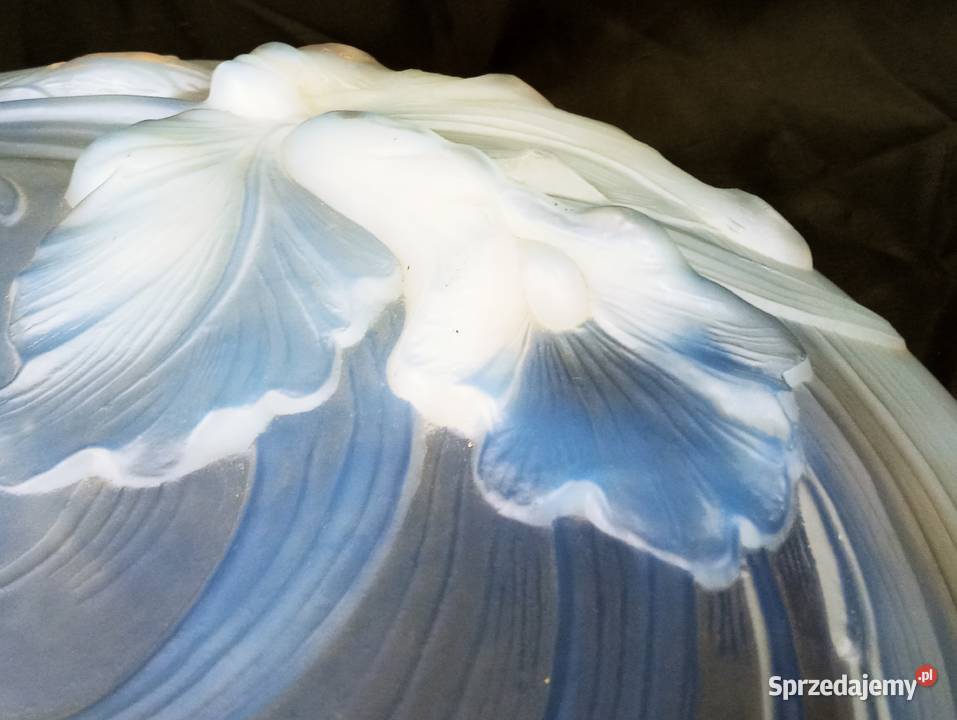 Miska na owoce Szkło opalizujące Verlys Orchidee Nowa Sól sprzedam