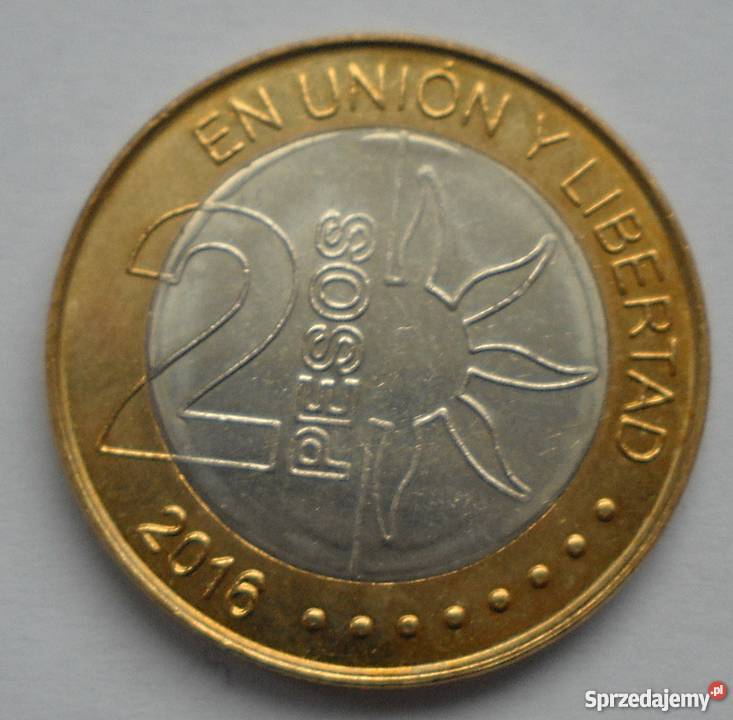 ARGENTYNA 2 PESO2016 r NIEPODLEGŁOŚĆ mazowieckie Legionowo