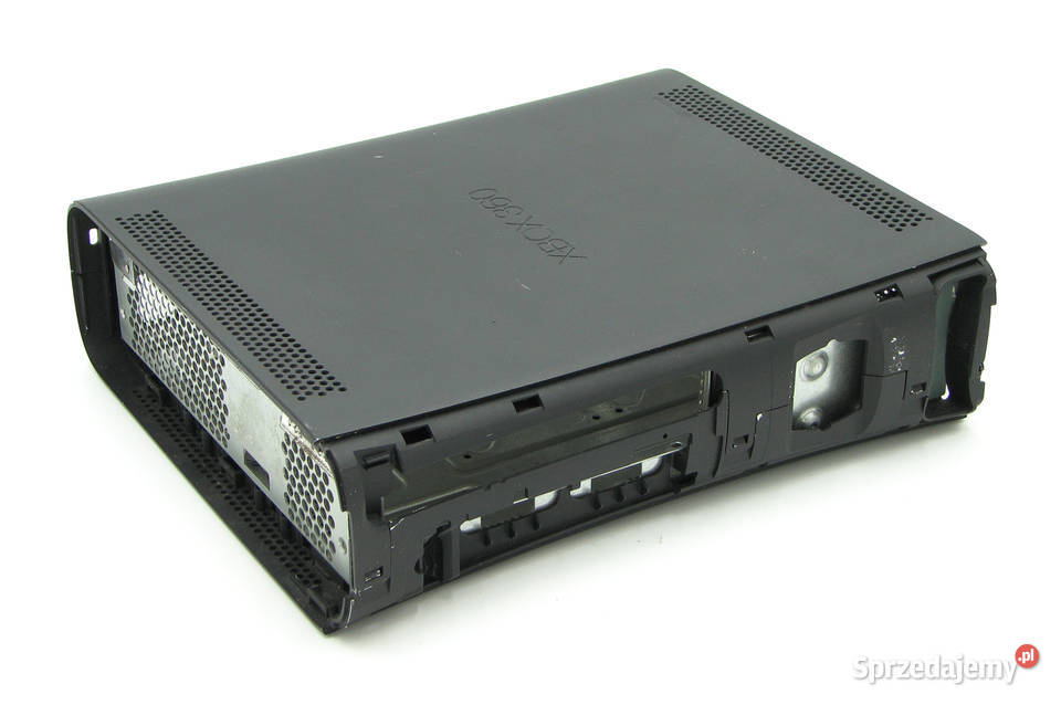Microsoft Xbox360 stelaż obudowa czarna Komputery i Akcesoria Cielądz