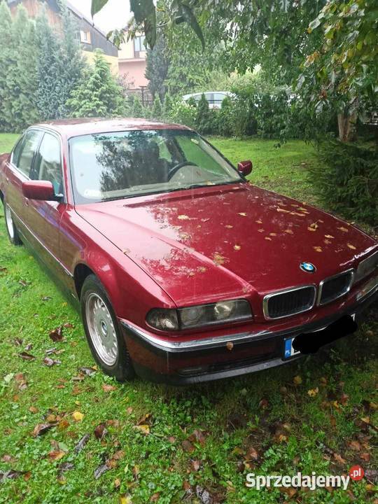 BMW seria 7 E38 z Belgii manual komplet felg i zmieniarka CD dolnośląskie Bielany Wrocławskie
