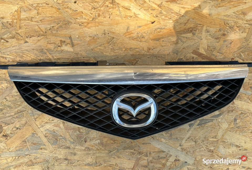 ATRAPA CHŁODNICY PRZOD GRILL CHROM ZNACZEK MAZDA Międzychód