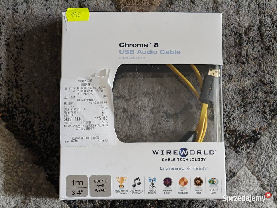 Wireworld Chroma USB 1m Kętrzyn