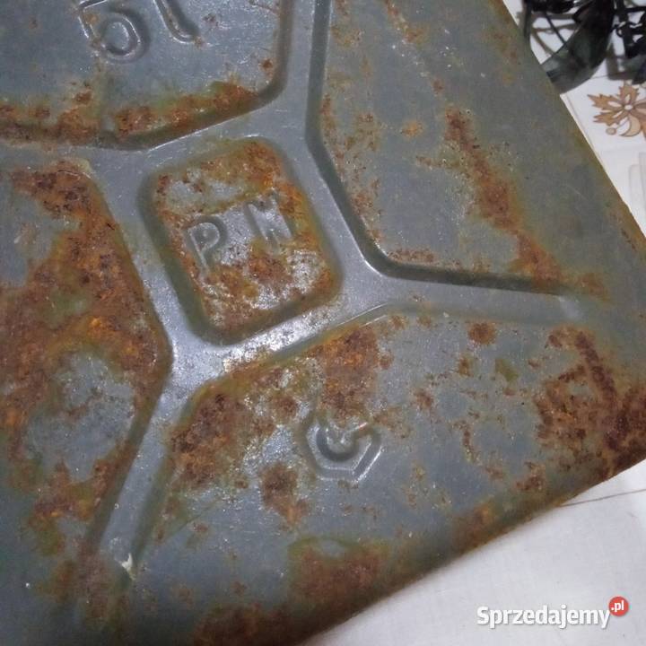 Kanister karnister 5 l metalowy idealny do zachodniopomorskie Szczecin