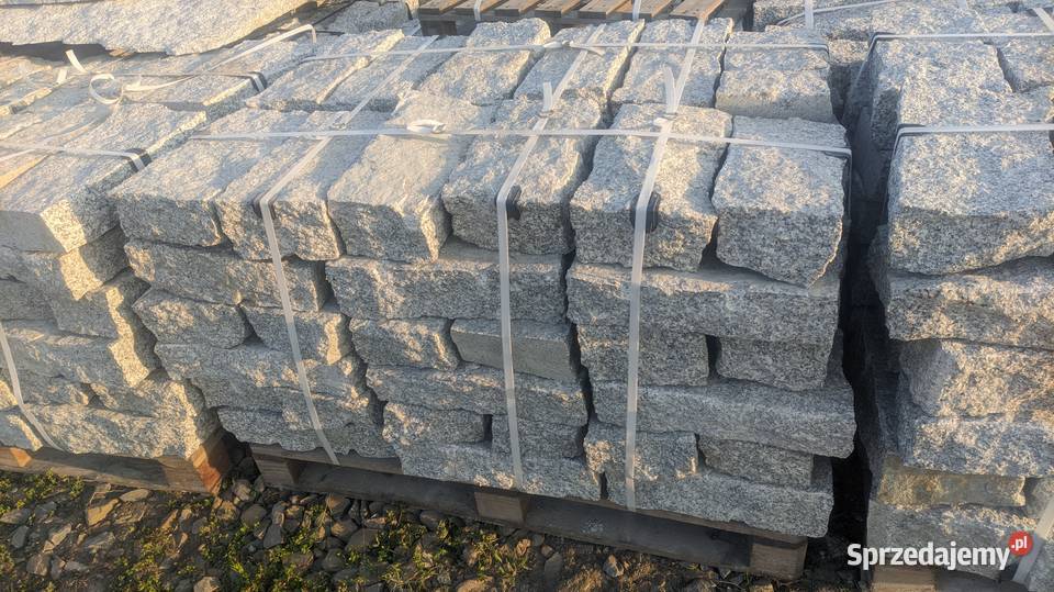 Kostka granitowa brukowa granit obrzeża opornik Płytki podłogowe małopolskie Ciężkowice sprzedam