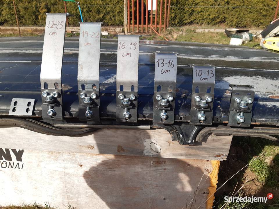 Uchwyt mocowanie bagaznika dachowego do rynienki Gruczno