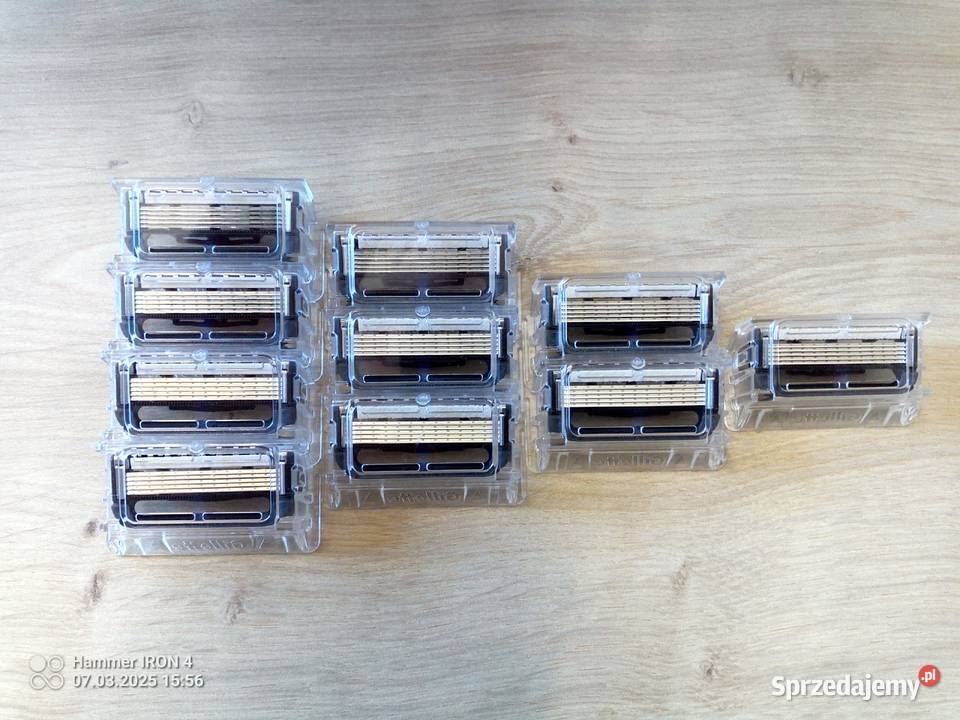 Gillette Oryginalne Wkłady różne rodzaje Łódź sprzedam