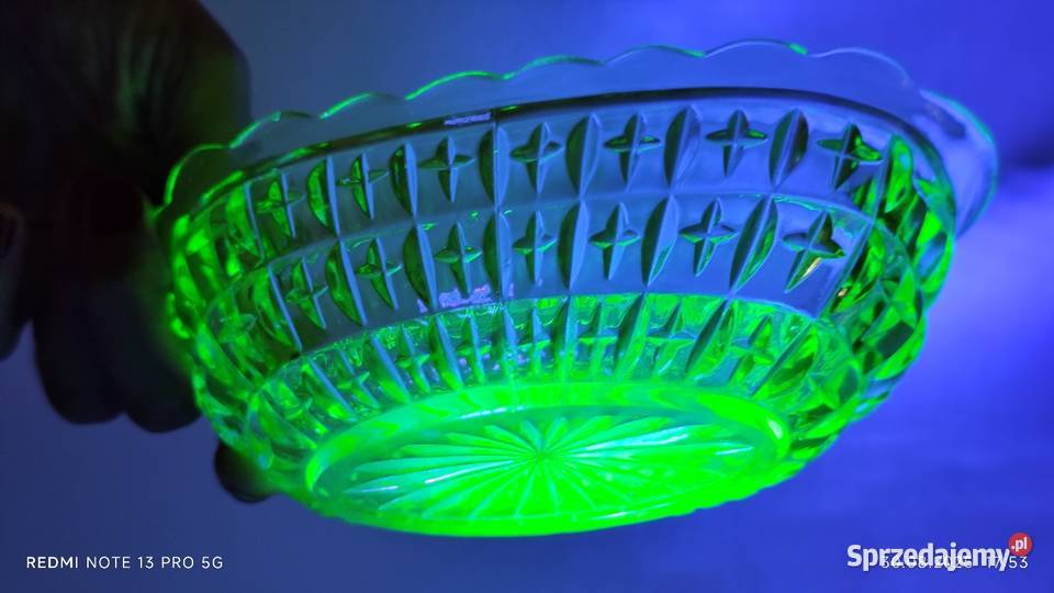 Szkło Uranowe Gondola Wiązów