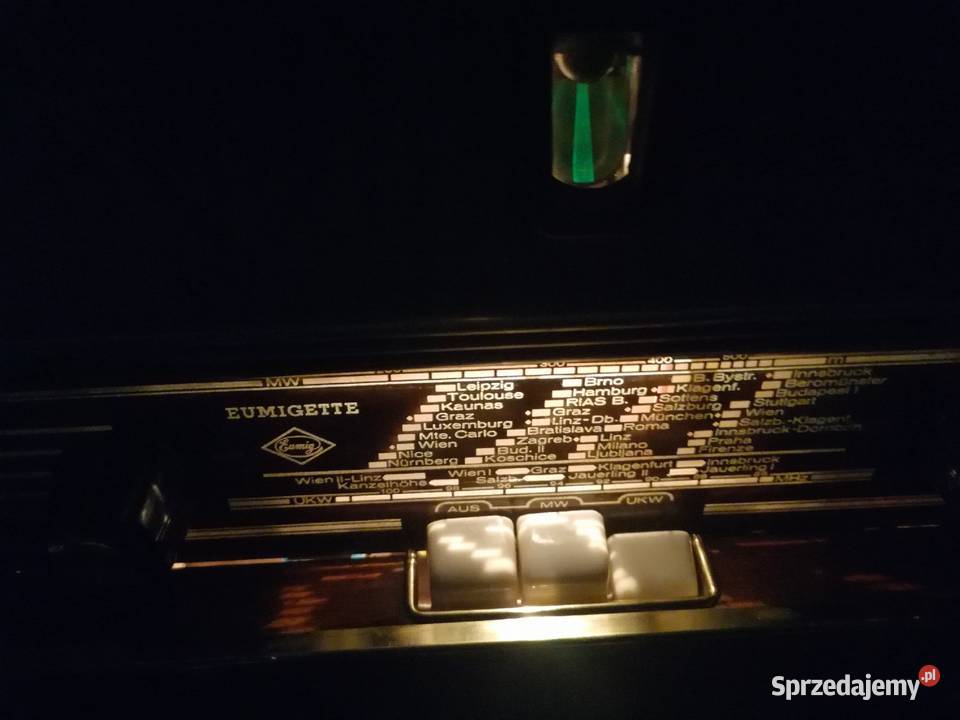 Stare Radio lampowe z lat 50 tych Amplitunery Kraków sprzedam