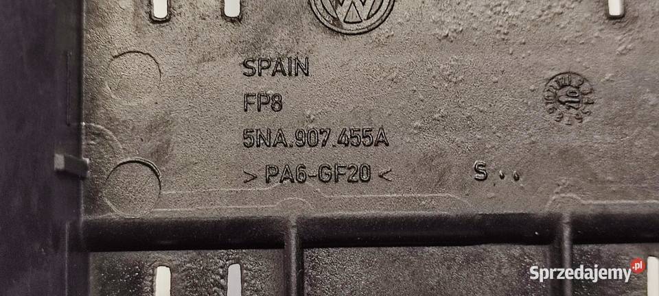 VW TIGUAN II MOCOWANIE RADARU LEWY TYŁ osobowe Mocowania