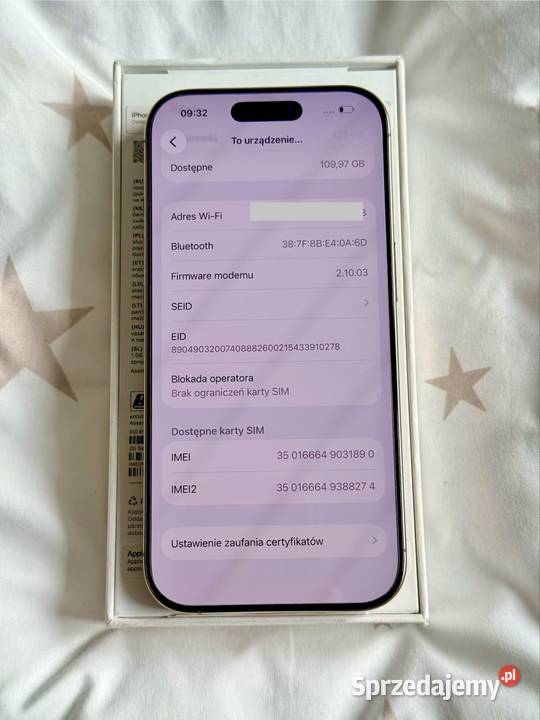 iPhone 16Pro 128Gb 100 kondycji NA GWARANCJI Kraków sprzedam