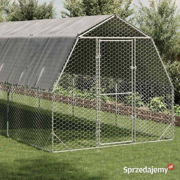 vidaXL Kurnik z dachem 25x12x225 mSKU3328525 mazowieckie