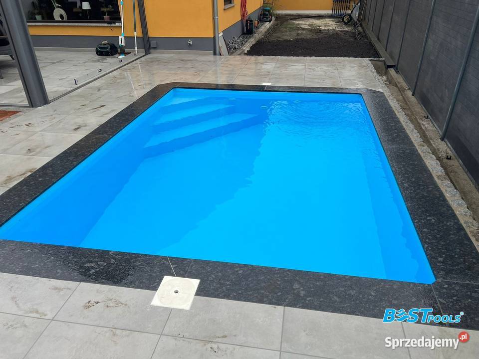 Ogrodowy basen polipropylenowy Mallorca 5x3x1.5m z układem filtracyjnym