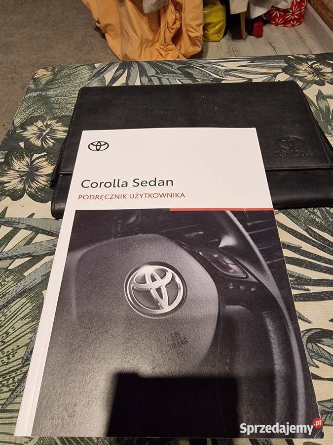 Instrukcja obsługi Toyota Corolla Sedan Warszawa sprzedam