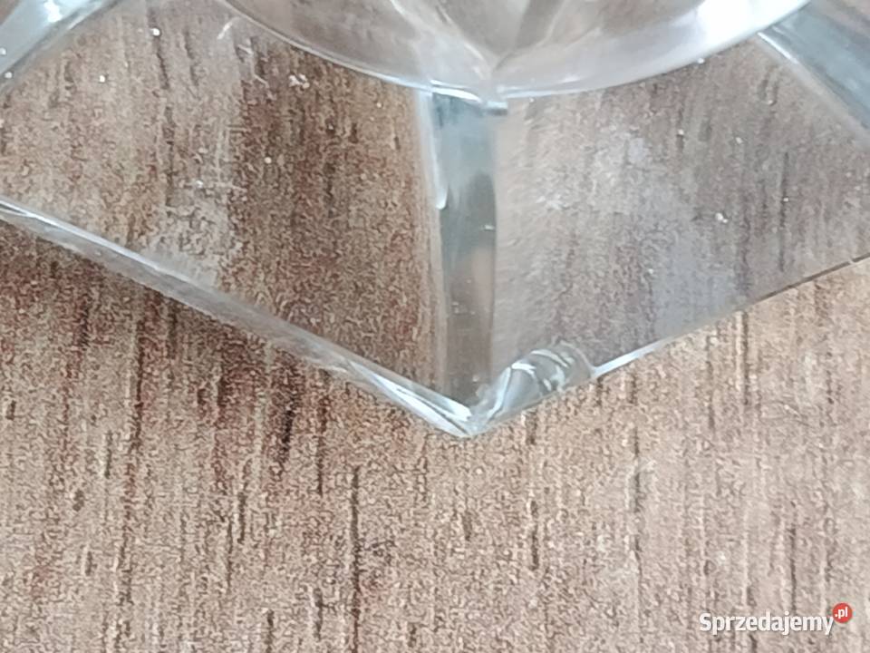 Kryształowy stary kielich puchar wazon grawer Pozostałe Choszczno sprzedam