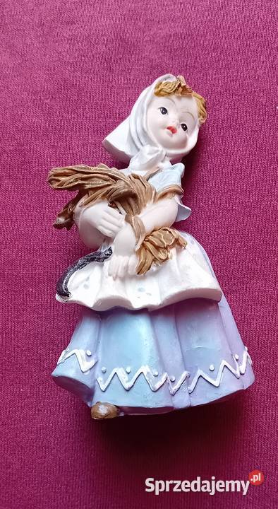 Zestaw 4 figurek dziewczynka Alabaster amalgamat Koźminek
