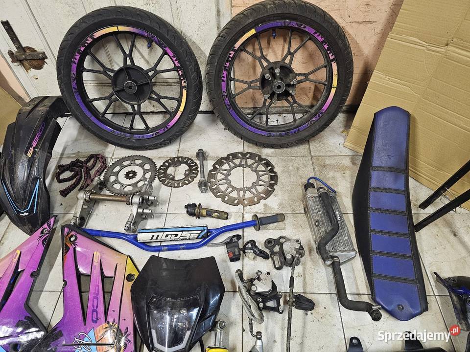 Sherco HRD 50 części hrd50 owiewka koło bak Jelenia Góra