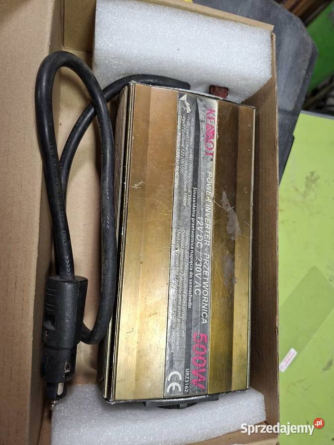 Przetwornica 12V 230V inverter Gdańsk