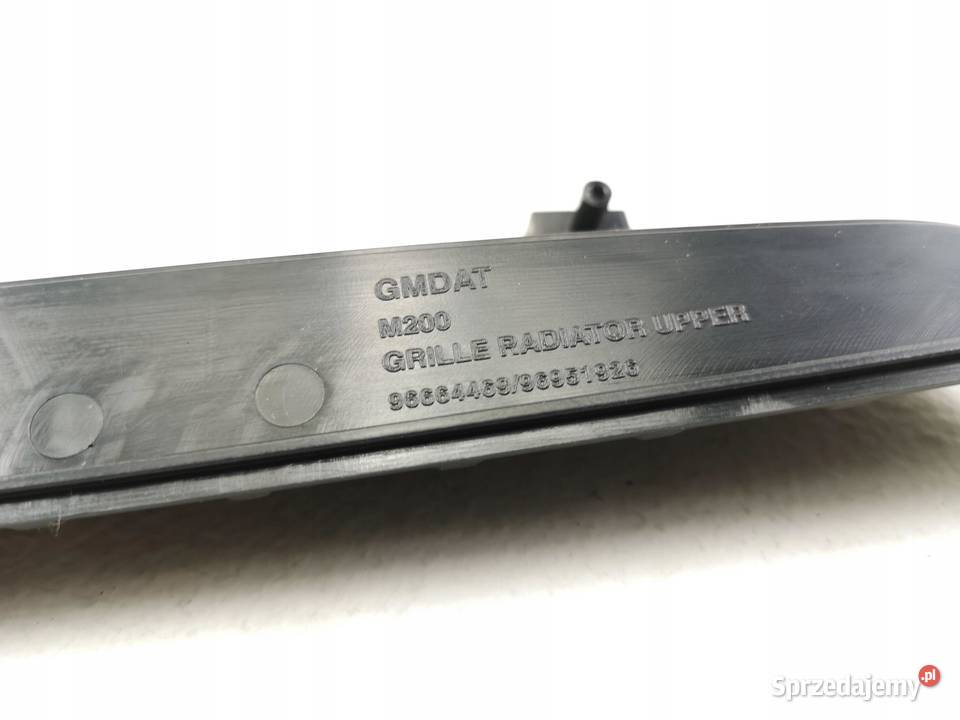 GRILL ATRAPA CHŁODNICY CHEVROLET SPARK 0510 ORI osobowe sprzedam